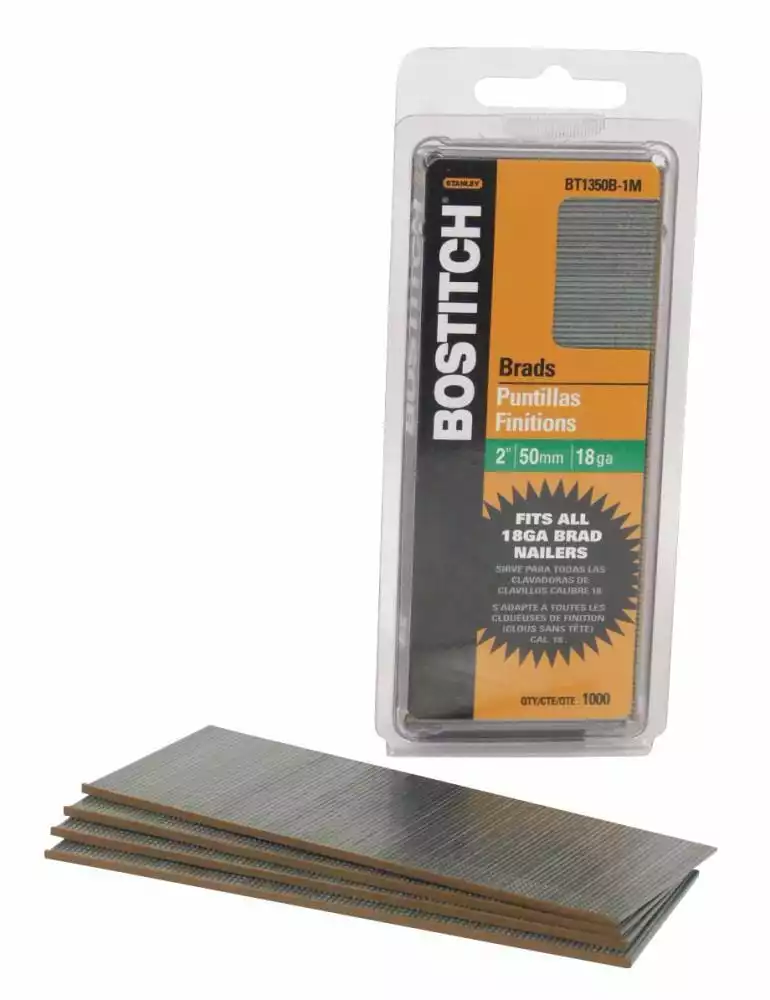 Bostitch Brad Finish Nail Nail 18-Gauge 2-In (1000-Count) Pneumatic Finish 3 Bostitch Brad Finish Nail Nail 18-Gauge 2-In (1000-Count) Pneumatic Finish