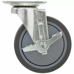 Caster Titan Rubber Tpr/Thermoplastic 5-In Swivel