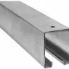 Door Box Rail Hardware 12-Ft Exterior Barn National Galvanized 1 Door Box Rail Hardware 12-Ft Exterior Barn National Galvanized -Schlage Trade 00277751