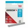 Staple Leg Crown 18-Gauge Medium (1250-Count) 3/8-In Heavy Arrow -Schlage Trade 00279099