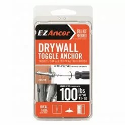 E-Z Ancor Anchor 2-1/2-In 5/8-In Dia 10-Pack L X Standard Drywall Included)