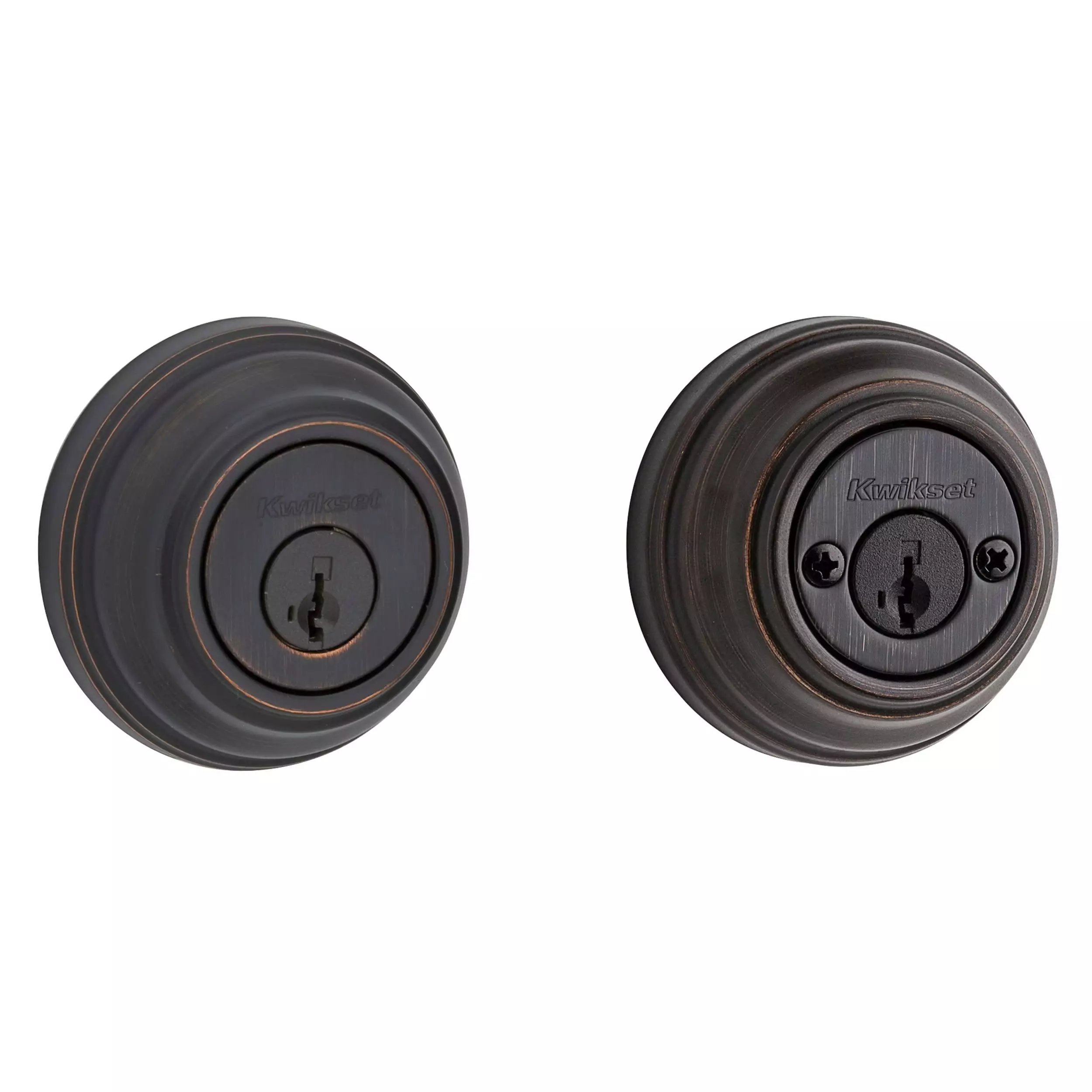 Kwikset Deadbolt Deadbolt Series 980 Bronze Signature Smartkey Venetian Double Cylinder 3 Kwikset Deadbolt Deadbolt Series 980 Bronze Signature Smartkey Venetian Double Cylinder