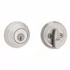 Deadbolt Series Kwikset Deadbolt 980 Satin Nickel Signature Smartkey Single Cylinder