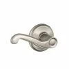 Door Handle F10 Nickel Satin Reversible Schlage Passage Flair 1 Door Handle F10 Nickel Satin Reversible Schlage Passage Flair -Schlage Trade 00409452 scaled