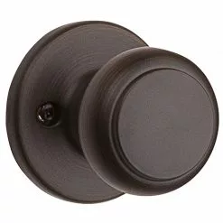 Door Cove Kwikset Knob Bronze Dummy Security No Deadbolt Venetian