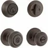 Pack Door Cove Kwikset Knob Bronze Combo Keyed Entry Security Single Deadbolt Venetian 2 Pack Door Cove Kwikset Knob Bronze Combo Keyed Entry Security Single Deadbolt Venetian -Schlage Trade 00426859
