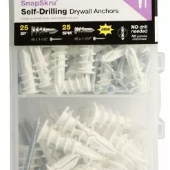 Toggler Kit Snapskru Anchor 50-Pack Diameter Length Assorted Drywall Included)