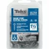 Tek Screw Zinc-Plated 1-1/2-In (100-Count) X #9 Self-Drilling Roofing 1 Tek Screw Zinc-Plated 1-1/2-In (100-Count) X #9 Self-Drilling Roofing -Schlage Trade 00637488