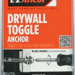 E-Z Ancor Anchor 2-1/2-In 25-Pack 5/8-In Dia L X Standard Drywall Included)