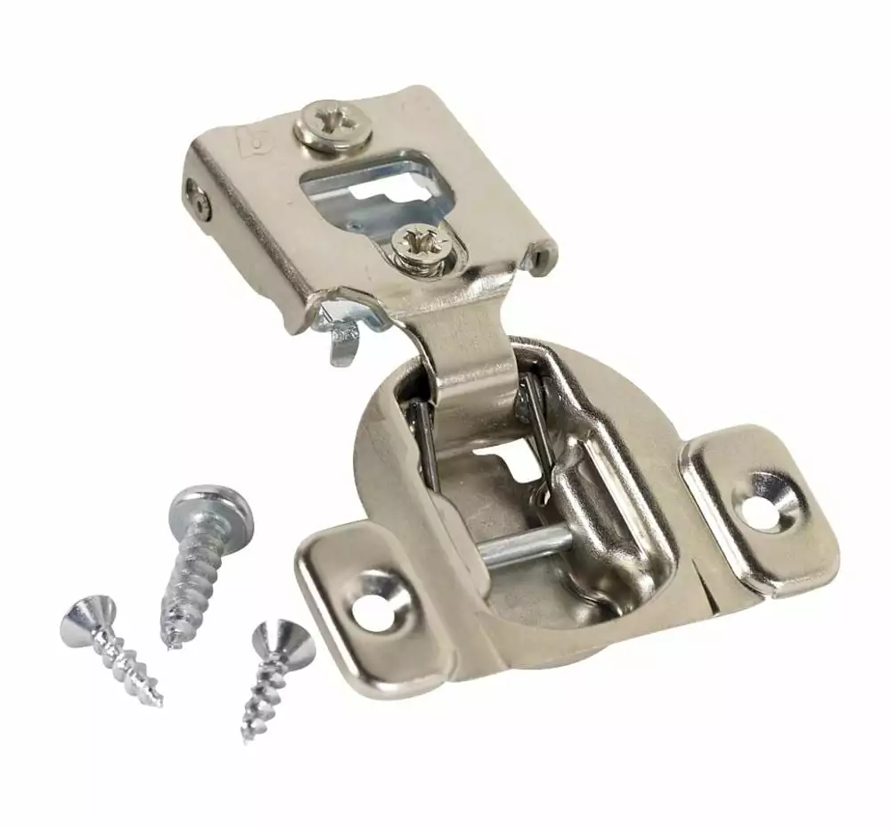 Cabinet Hinge Blum Nickel Plated 1/2-In Concealed Self-Closing 3 Cabinet Hinge Blum Nickel Plated 1/2-In Concealed Self-Closing