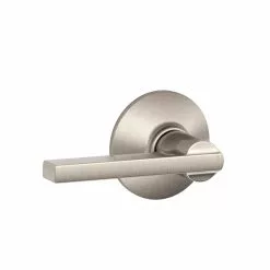 Door Handle Latitude F10 Nickel Satin Universal Schlage Passage
