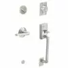 Schlage Door Handleset Nickel Satin Entry Single-Cylinder Latitude Keyed Century Deadbolt 1 Schlage Door Handleset Nickel Satin Entry Single-Cylinder Latitude Keyed Century Deadbolt -Schlage Trade 01198761