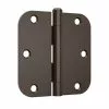 Door Hinge 5/8-In 3-1/2-In (12-Pack) Mortise Gatehouse Radiu Oil-Rubbed -Schlage Trade 02956729