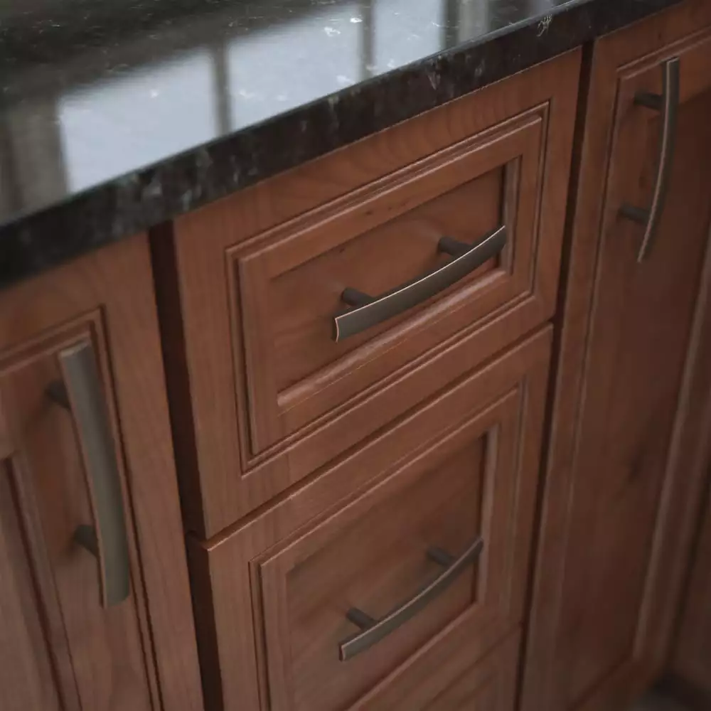 Brainerd Drawer Pull Bar Caroline Copper Bronze Arch 3-In Center To Center Highlight 3 Brainerd Drawer Pull Bar Caroline Copper Bronze Arch 3-In Center To Center Highlight