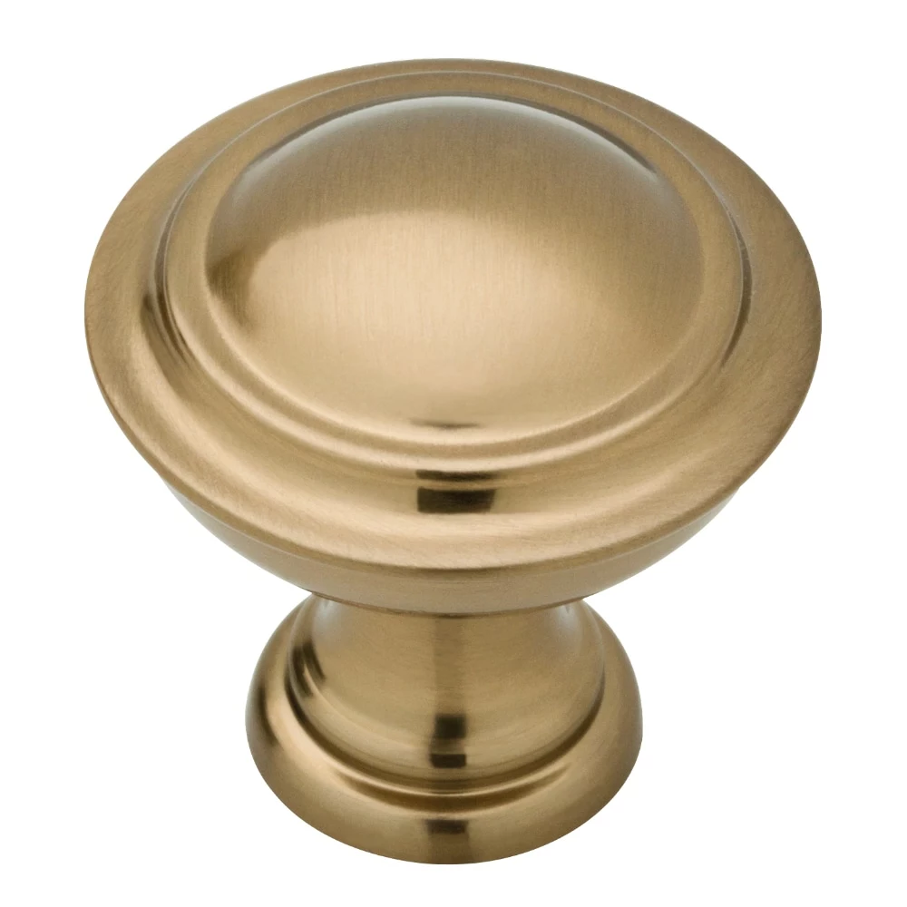 Brainerd Cabinet Knob Capital Bronze 1.25-In Round Traditional Champagne 3 Brainerd Cabinet Knob Capital Bronze 1.25-In Round Traditional Champagne