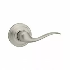 Tustin Door Kwikset Handle Nickel Satin Universal Signature Passage