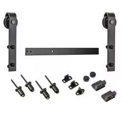 Kit Door Hardware Oil-Rubbed Bronze 72-In Barn Interior National