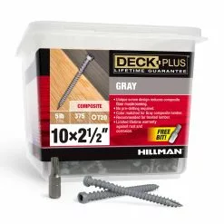 Deck Screw Deck Plu Composite 10 X 2-1/2-In