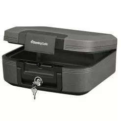 Sentrysafe Chest Safe 0.28-Cu Ft Keyed Waterproof Fire Resistant