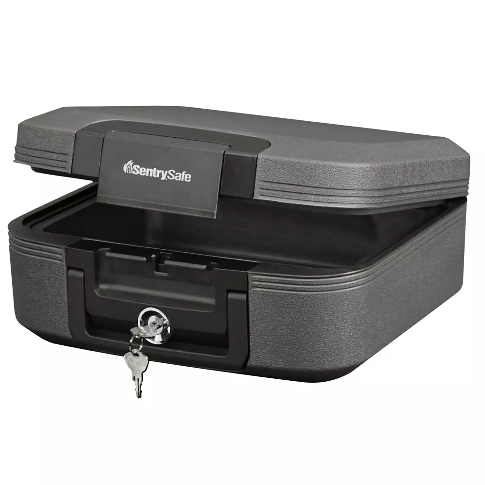 Sentrysafe Chest Safe 0.28-Cu Ft Keyed Waterproof Fire Resistant 3 Sentrysafe Chest Safe 0.28-Cu Ft Keyed Waterproof Fire Resistant