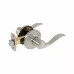 Tustin Door Kwikset Handle Nickel Satin Universal Signature Passage 9 Tustin Door Kwikset Handle Nickel Satin Universal Signature Passage -Schlage Trade 05066908