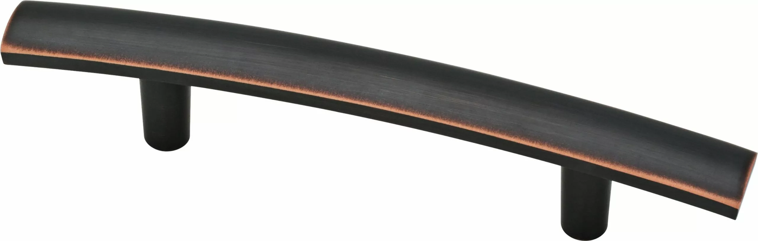 Brainerd Drawer Pull Bar Caroline Copper Bronze Arch 3-In Center To Center Highlight 4 Brainerd Drawer Pull Bar Caroline Copper Bronze Arch 3-In Center To Center Highlight - Image 2