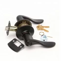 Door Handle Schlage Bronze Keyed Entry Reversible Accent Aged 14 Door Handle Schlage Bronze Keyed Entry Reversible Accent Aged -Schlage Trade 05454709