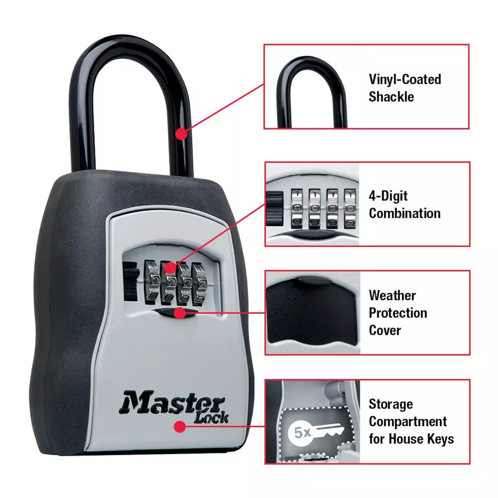 Key Master Lock Safe Box Lock Combination 3 Key Master Lock Safe Box Lock Combination - Image 2