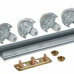 Kit Door Track Hardware 8-Piece 72-In Closet Sliding Bi-Pas National
