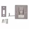 Door Pull Nickel Satin 2.75-In Pocket National 1 Door Pull Nickel Satin 2.75-In Pocket National -Schlage Trade 07799473