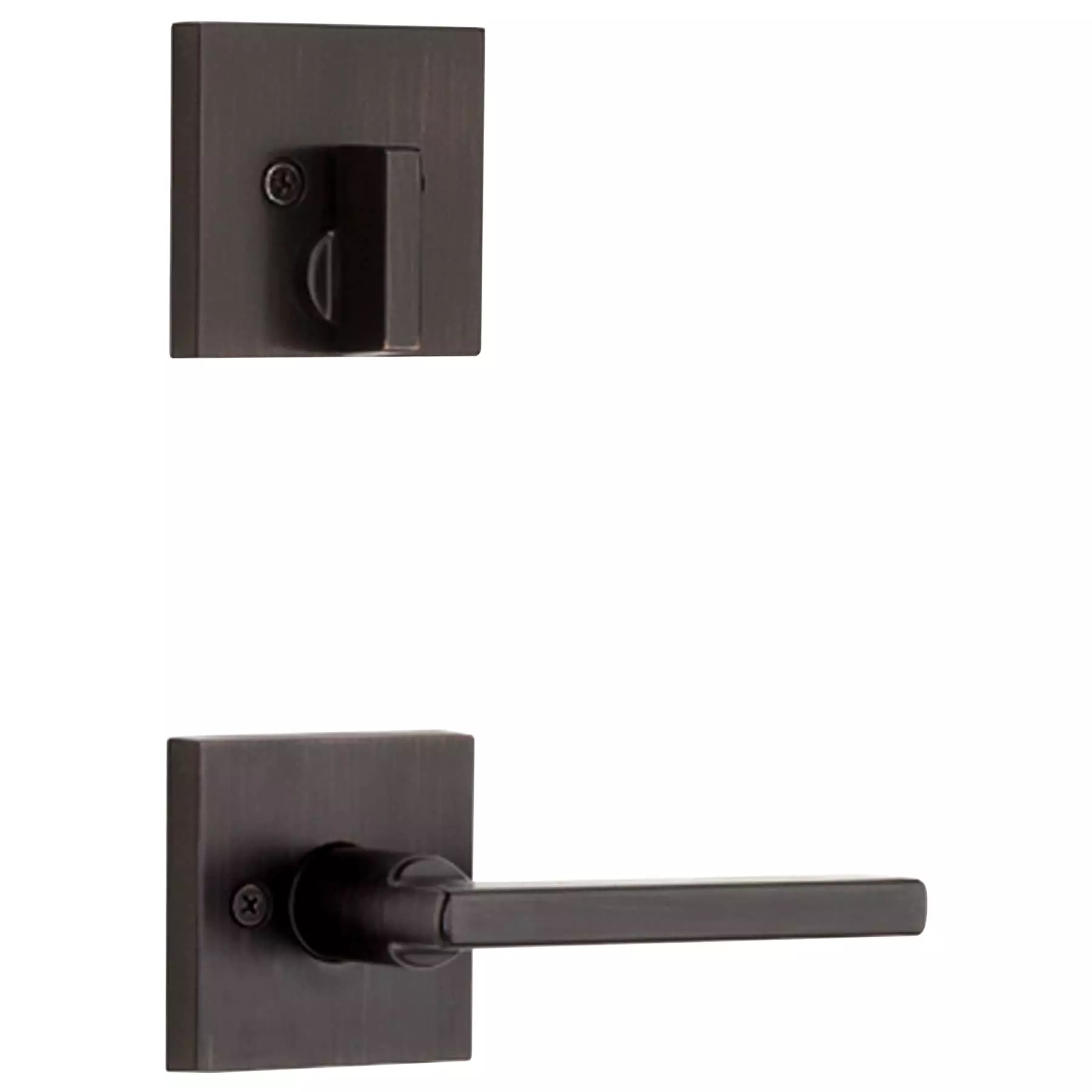 Halifax San Clemente Door Kwikset Smartkey Handleset Bronze Entry Signature Single-Cylinder Deadbolt Venetian 6 Halifax San Clemente Door Kwikset Smartkey Handleset Bronze Entry Signature Single-Cylinder Deadbolt Venetian - Image 4