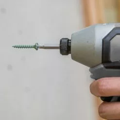 Backer-On Cement Board Star-Drive Screw Zinc-Plated (750-Count) X #9 1-1/4-In Interior -Schlage Trade 08151149 scaled