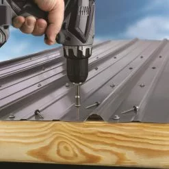 Tek Screw Zinc-Plated 1-1/2-In X (400-Count) #9 Self-Drilling Roofing -Schlage Trade 08183673