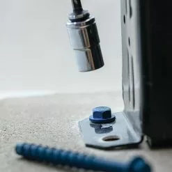 Tapcon Anchor Concrete 3/8-In X 3-In (10) Head Blue 10 Tapcon Anchor Concrete 3/8-In X 3-In (10) Head Blue -Schlage Trade 08288815