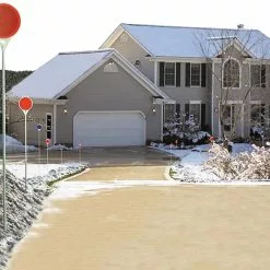 Hillman Reflector Marker 48-In Driveway Red -Schlage Trade 08696821