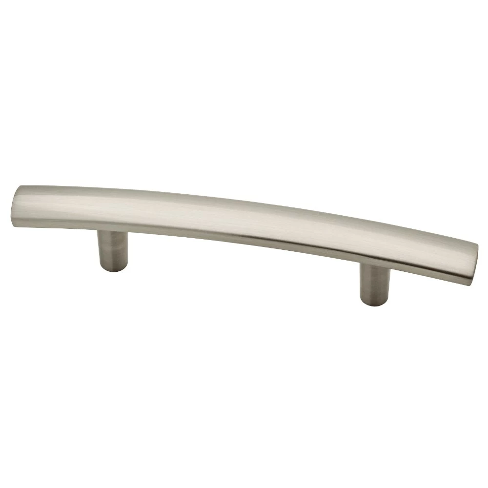Brainerd Arch Bar Drawer Pull Caroline Nickel Satin Center To Center 3-In 10-Pack 5 Brainerd Arch Bar Drawer Pull Caroline Nickel Satin Center To Center 3-In 10-Pack - Image 3
