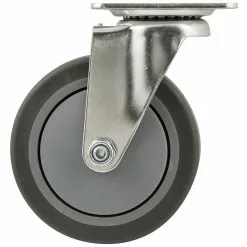Caster Titan Rubber Tpr/Thermoplastic 5-In Swivel -Schlage Trade 08866433