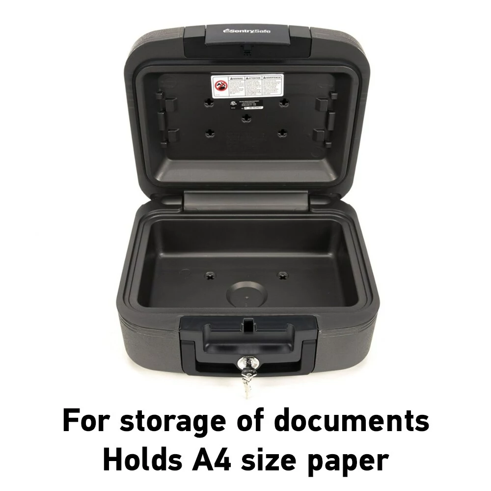 Sentrysafe Chest Safe 0.28-Cu Ft Keyed Waterproof Fire Resistant 6 Sentrysafe Chest Safe 0.28-Cu Ft Keyed Waterproof Fire Resistant - Image 4