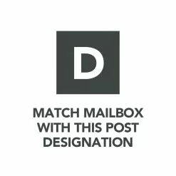 Stanley Mailbox Metal Extra Large Black Post Mount Gibraltar -Schlage Trade 09166548