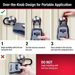 Key Master Lock Safe Box Lock Combination 10 Key Master Lock Safe Box Lock Combination -Schlage Trade 09251143