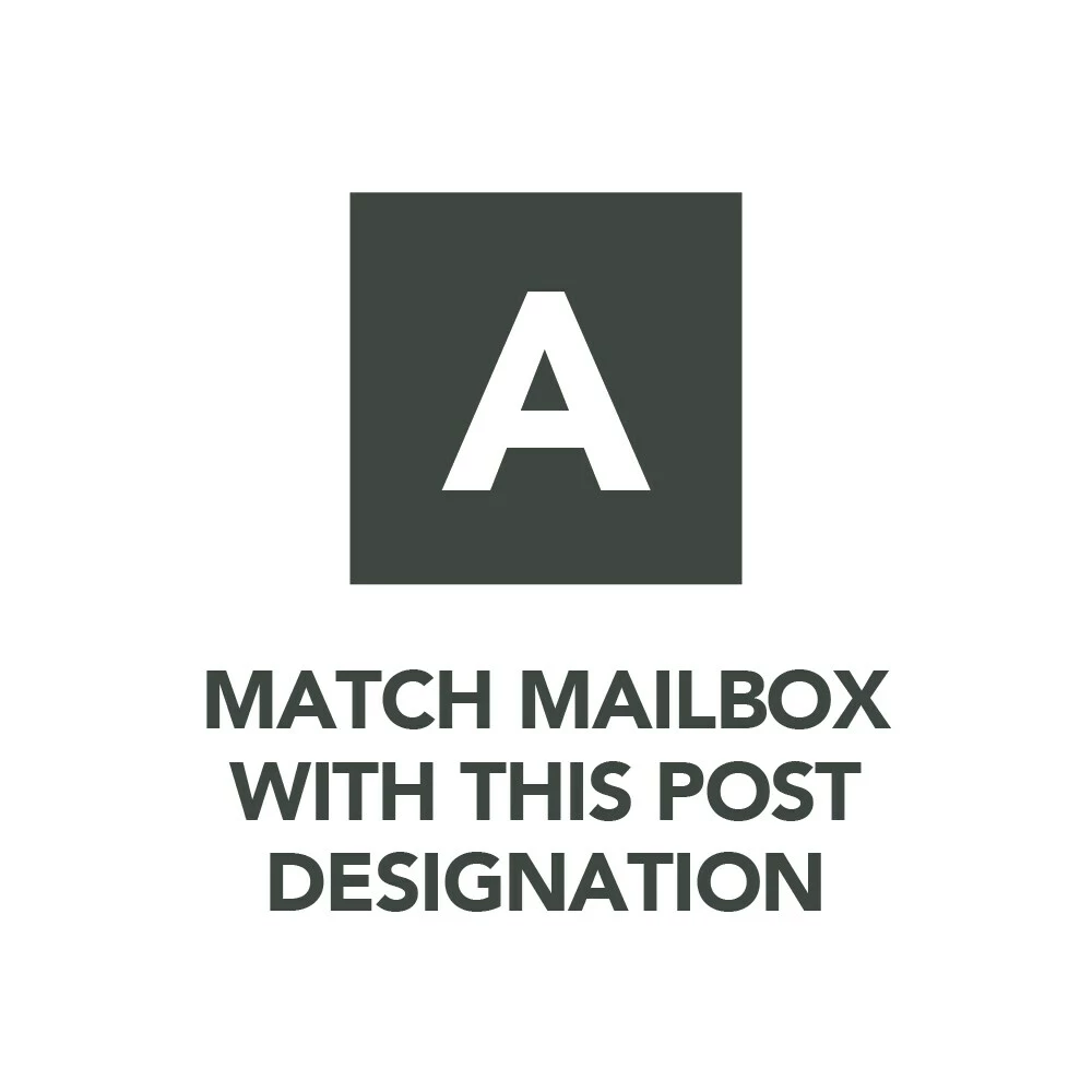 Mailbox Metal White Post Mount Standard Gibraltar Elite 6 Mailbox Metal White Post Mount Standard Gibraltar Elite - Image 4