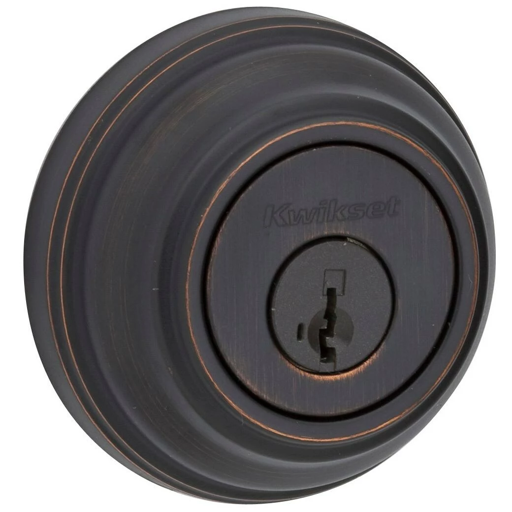 Kwikset Deadbolt Deadbolt Series 980 Bronze Signature Smartkey Venetian Double Cylinder 4 Kwikset Deadbolt Deadbolt Series 980 Bronze Signature Smartkey Venetian Double Cylinder - Image 2