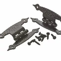 Amerock Cabinet Hinge Ball Tip 3/8-In 2-Pack Colonial Black