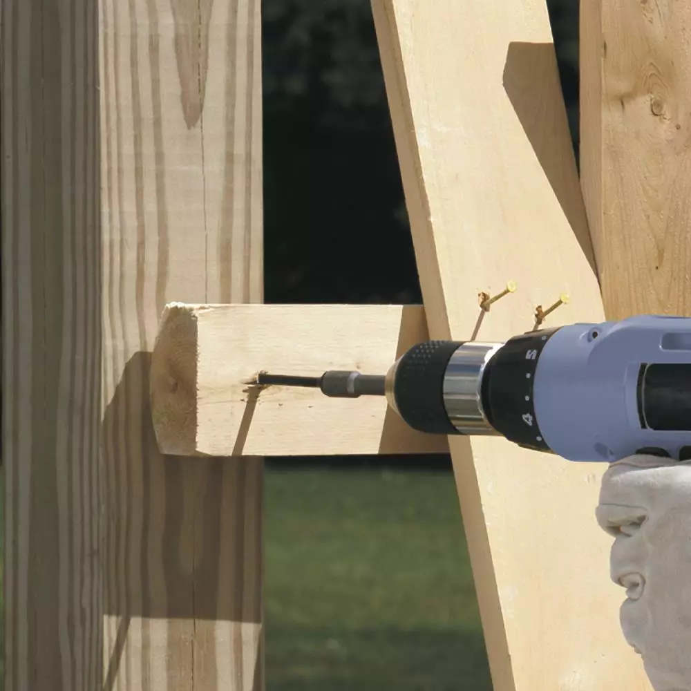 Fastenmaster Wood Hex-Head Screw Lag Screw 4-In Exterior Ecoat Structural Black 5 Fastenmaster Wood Hex-Head Screw Lag Screw 4-In Exterior Ecoat Structural Black - Image 3