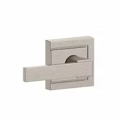 Schlage Trade 27 Northbrook Door Handle F10 Satin Nickel Universal Schlage Passage