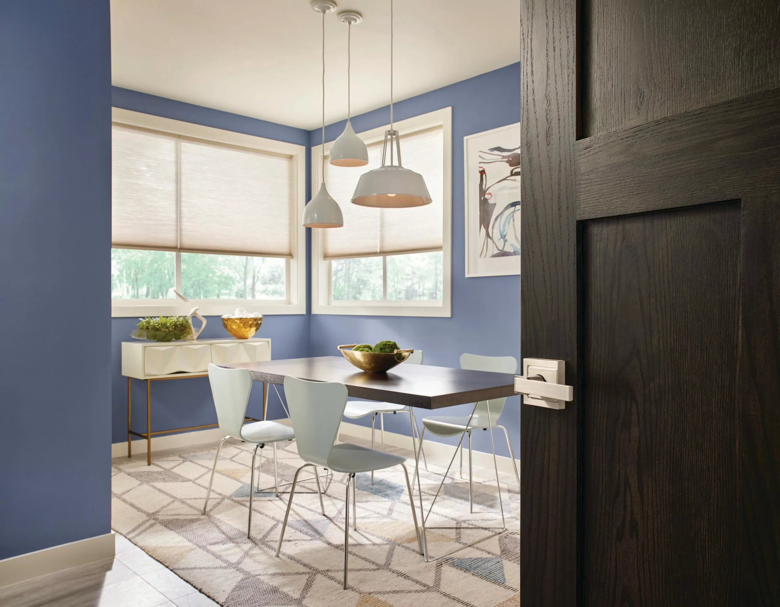 Northbrook Door Handle F10 Satin Nickel Universal Schlage Passage 4 Northbrook Door Handle F10 Satin Nickel Universal Schlage Passage - Image 3