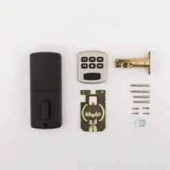 Touchpad Door Kwikset Lock Deadbolt 905 Satin Nickel Keywayles Electronic 18 Touchpad Door Kwikset Lock Deadbolt 905 Satin Nickel Keywayles Electronic -Schlage Trade 09809559 scaled