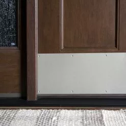 Reliabilt Door Kick Plate Nickel Satin 34-In H 8-In W X 8 Reliabilt Door Kick Plate Nickel Satin 34-In H 8-In W X -Schlage Trade 09824273 scaled