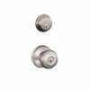 Pack Door Knob Schlage Fb50 Nickel Satin Combo Keyed Entry Single Deadbolt Georgian -Schlage Trade 10072768