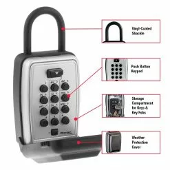 Key Master Lock Safe Box Lock Combination 12 Key Master Lock Safe Box Lock Combination -Schlage Trade 10182338